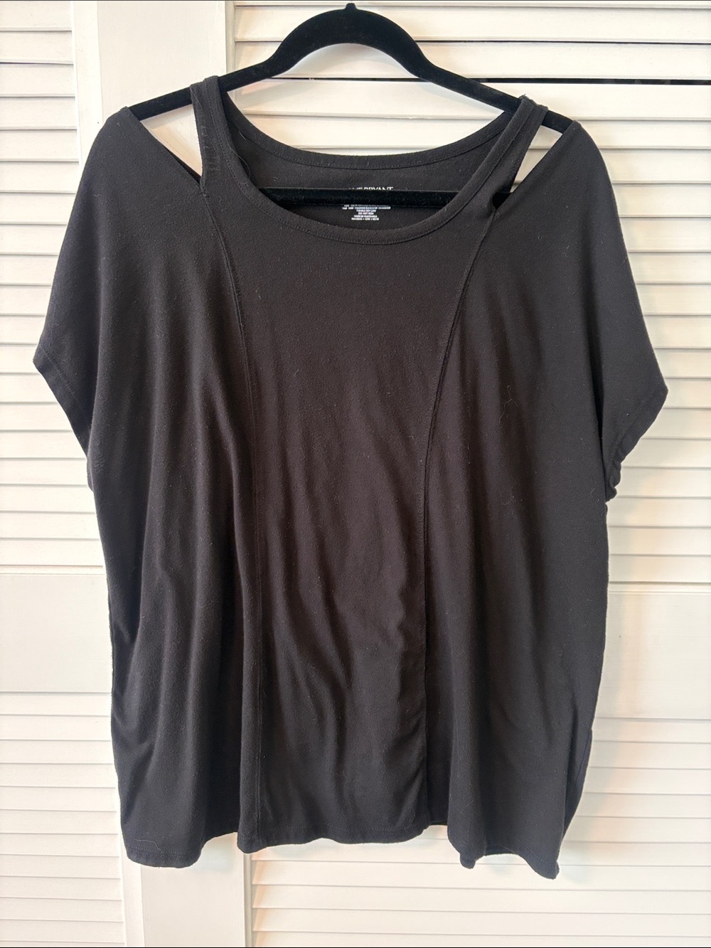 Lane Bryant Cutout Shoulder Tee